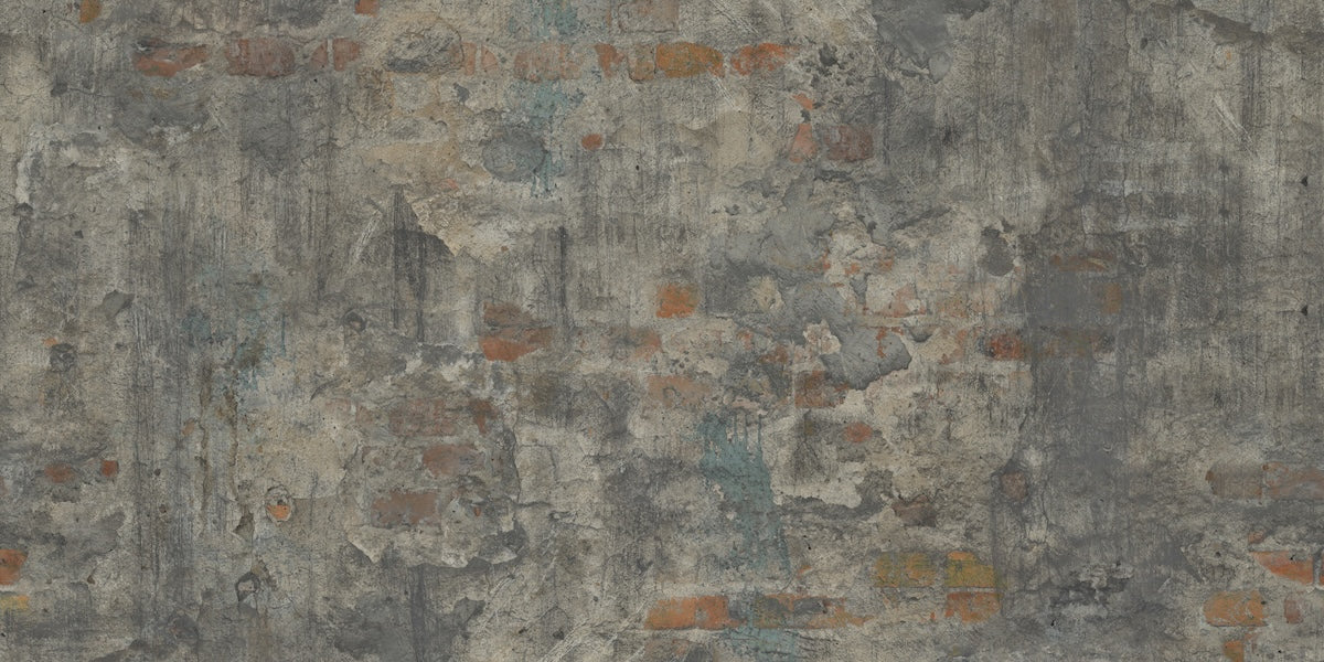 Papier peint grunge - texture de béton ciré vieilli gris