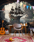 Papier Peint Enfant - Île Aux Pirates