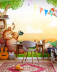 Papier Peint Enfant - Ours Dans Les Bois