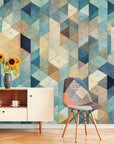 Papier Peint Moderne - Mosaïque Abstraite
