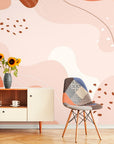 Papier Peint Moderne - Graphique Terracotta