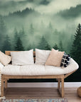 Forest Wallpaper - Snowy Valley