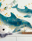 Papier Peint Animaux - Dauphin Dans L’océan