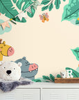 Papier Peint Enfant - Animaux Sauvage