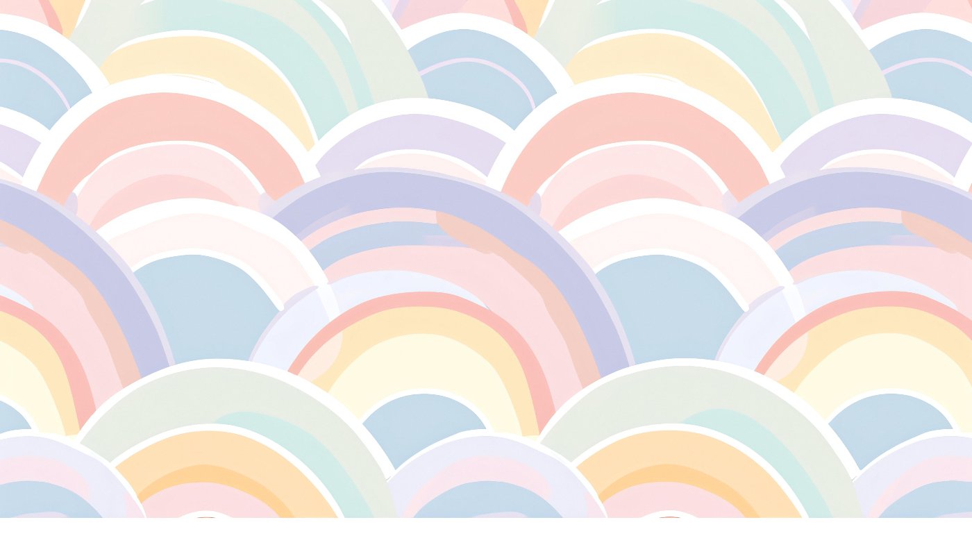 Papier Peint Arc-En-Ciel - Couleurs Vives