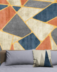 Papier Peint Géométrique - Motifs Colorés
