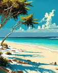 Papier Peint Illustration - Bord De Plage