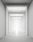 Black and White Wallpaper - Infinite Corridor