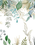 Foliage Wallpaper - Plant Softness and Hummingbirds