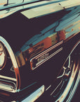 Papier peint Vintage – voiture au style rétro