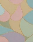 Abstract wallpaper – pattern in pastel shades