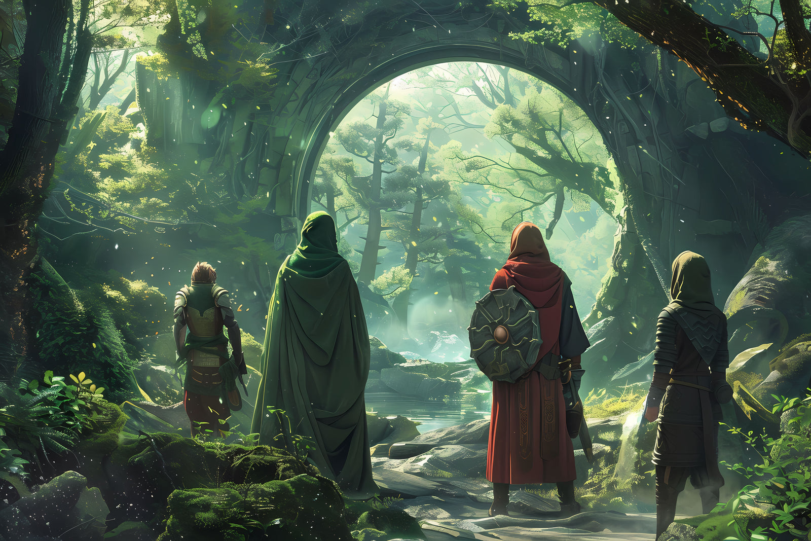 Papier Peint Fantasy - Portail des Anciens