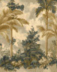 Tropical wallpaper – vintage illustrated palm trees