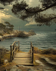 Landscape wallpaper – wild coastal path