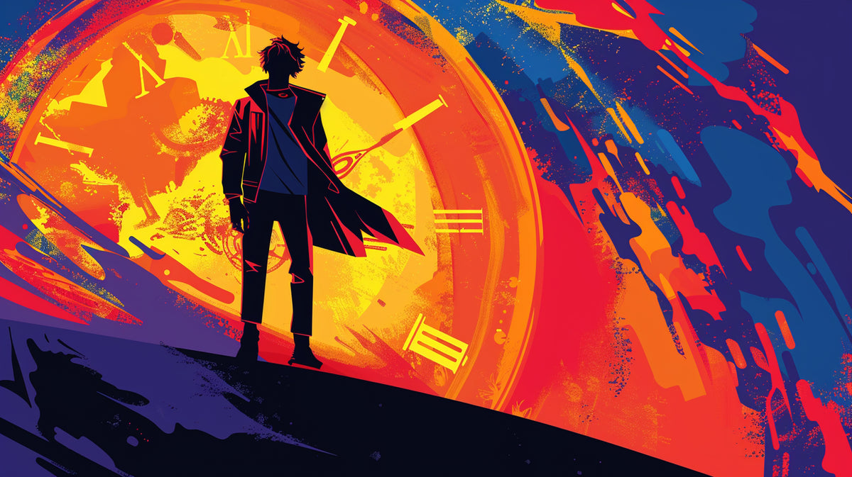 Carta da parati anime - Guardiano del tempo