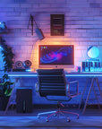 Neon Wallpaper - Chromatic Rifle