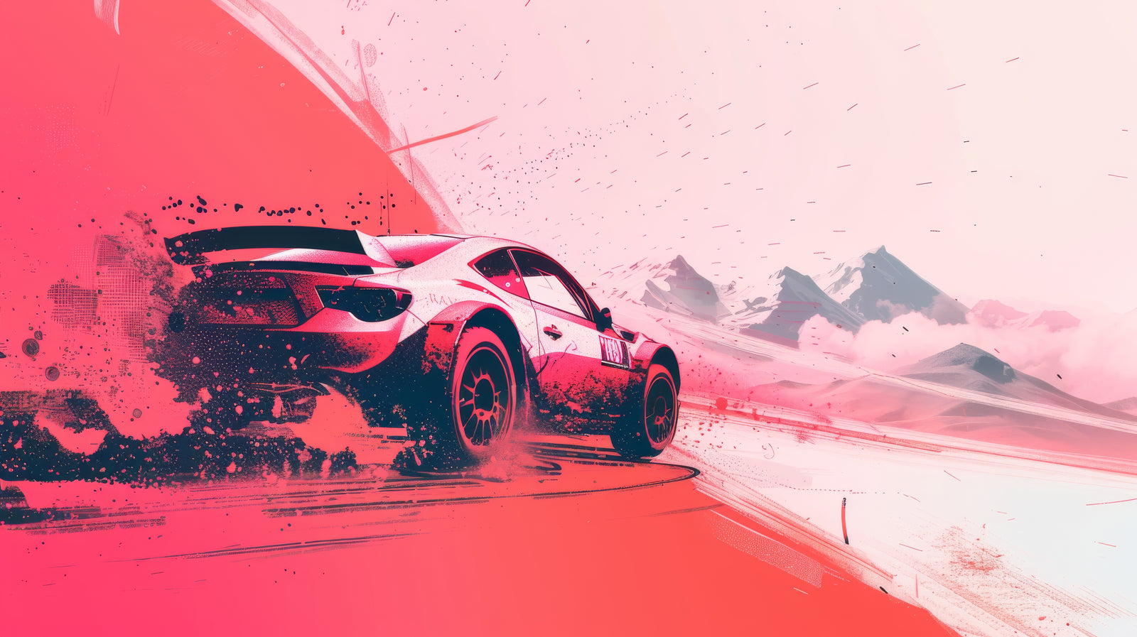 Sport wallpaper – rally car