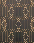 Retro Wallpaper - Art Deco Lines