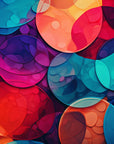 Papier Peint Abstrait - Moderne Et Coloré