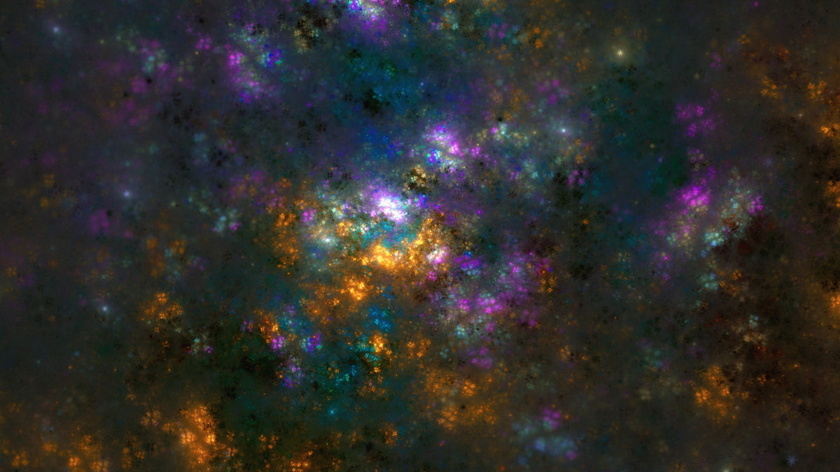 Rymdtapet – Flerfärgad nebulosa