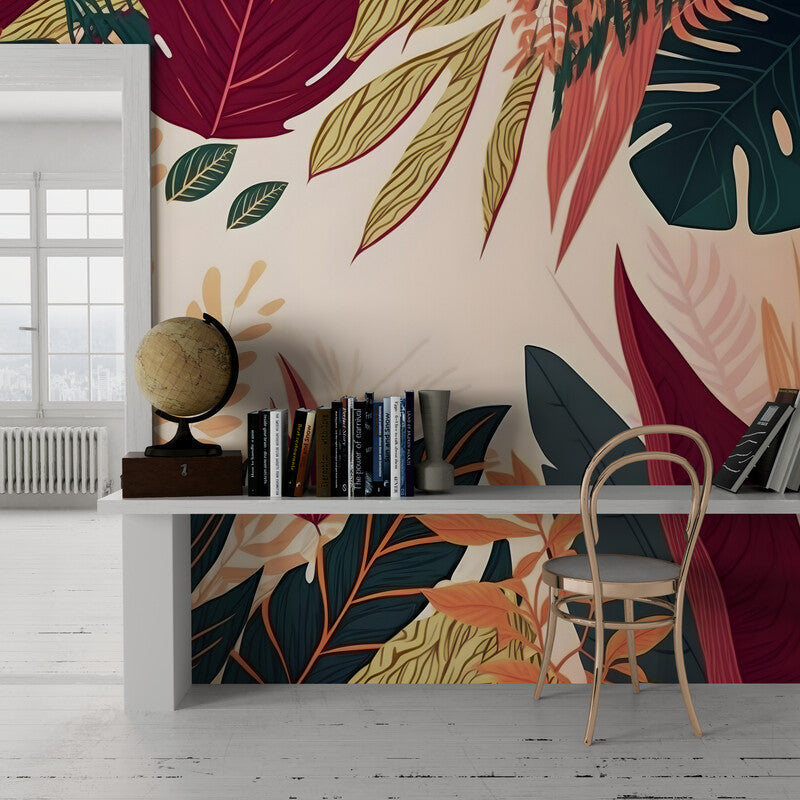 Foliage Wallpaper - Autumn Harmony