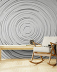 Papier Peint Art & Déco - Spirale Blanche
