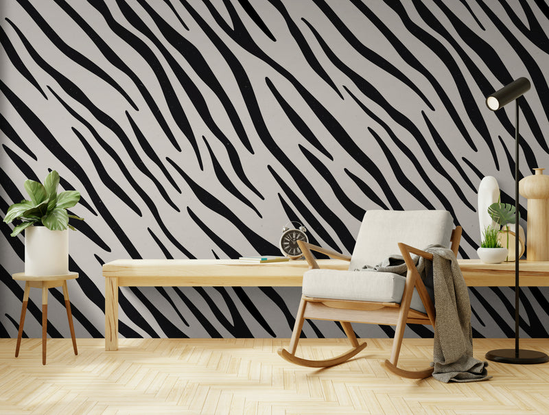 Papier Peint Art &amp; Déco -  Motif zébré classique