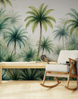 Papier Peint Aquarelle - Jungle Tropicale