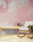 Floral Wallpaper - Delicate Pink