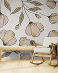 Papier Peint Floral - Douceur Printanière