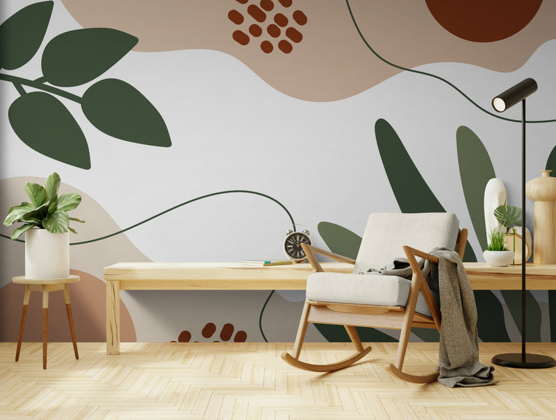 Minimalist Wallpaper - Modern Jungle