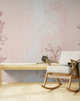 Papier Peint Floral - Nuances pastel