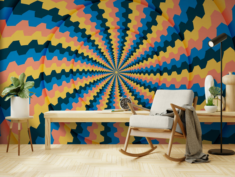 Papier Peint Art & Déco - Illusion Optique