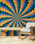 Art Deco Wallpaper - Optical Illusion
