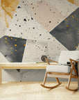 Papier Peint Géométrique - Terrazzo