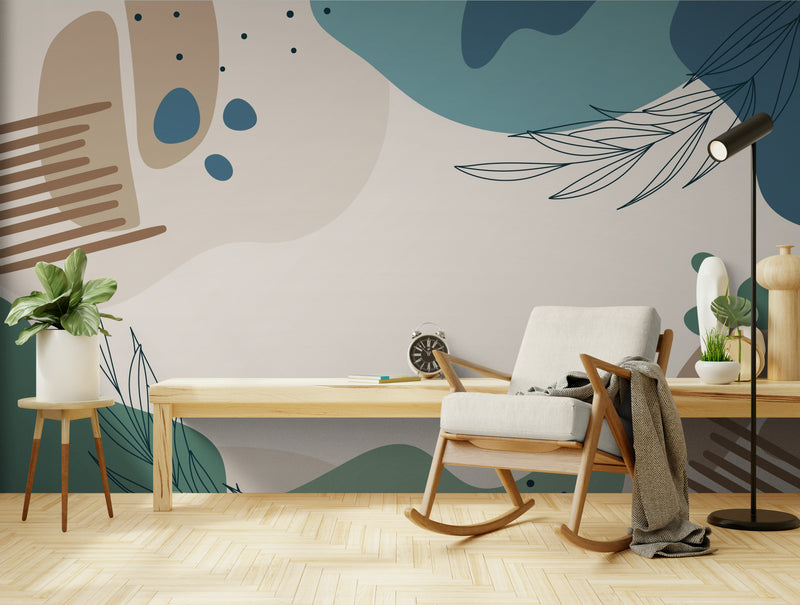 Abstract Wallpaper - Stylized Vegetation