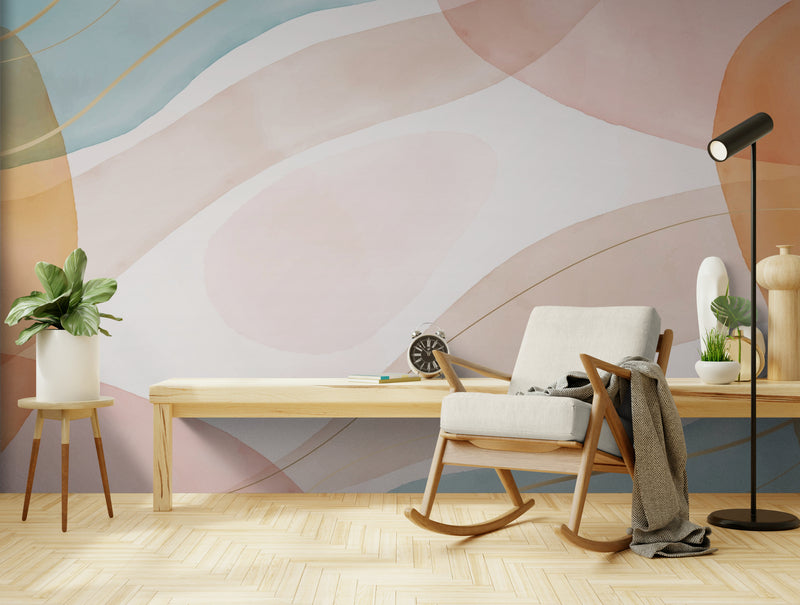 Abstract Wallpaper - Waves of Colors