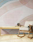 Papier Peint Abstrait - Vagues de Couleurs