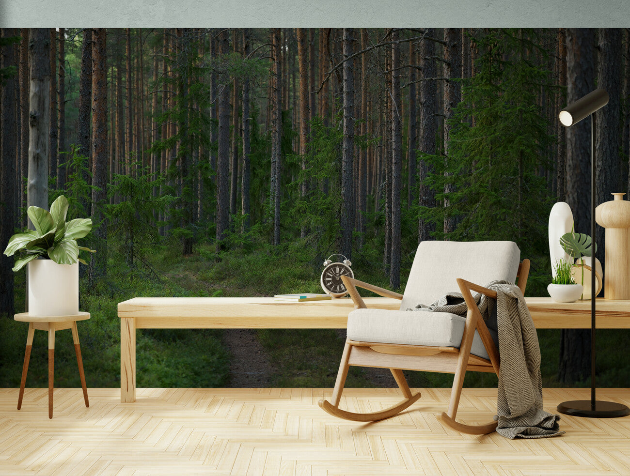 Forest Wallpaper - Walk in the Deep Forest