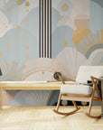 Papier Peint Art & Déco - Motifs Dorés
