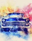 Car Wallpaper – Classic Pop Art Splash