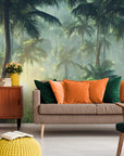Papier Peint Panoramique - Forêt Tropicale Verdoyante
