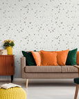 Papier Peint Moderne - Terrazzo Gris