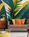 Papier Peint Design - Feuillage Tropical