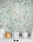 Papier Peint Feuillage - Jungle Pastel