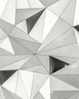 Papier Peint Géométrique - Lignes Noires Modernes
