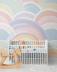 Papier Peint Arc-En-Ciel - Couleurs Vives