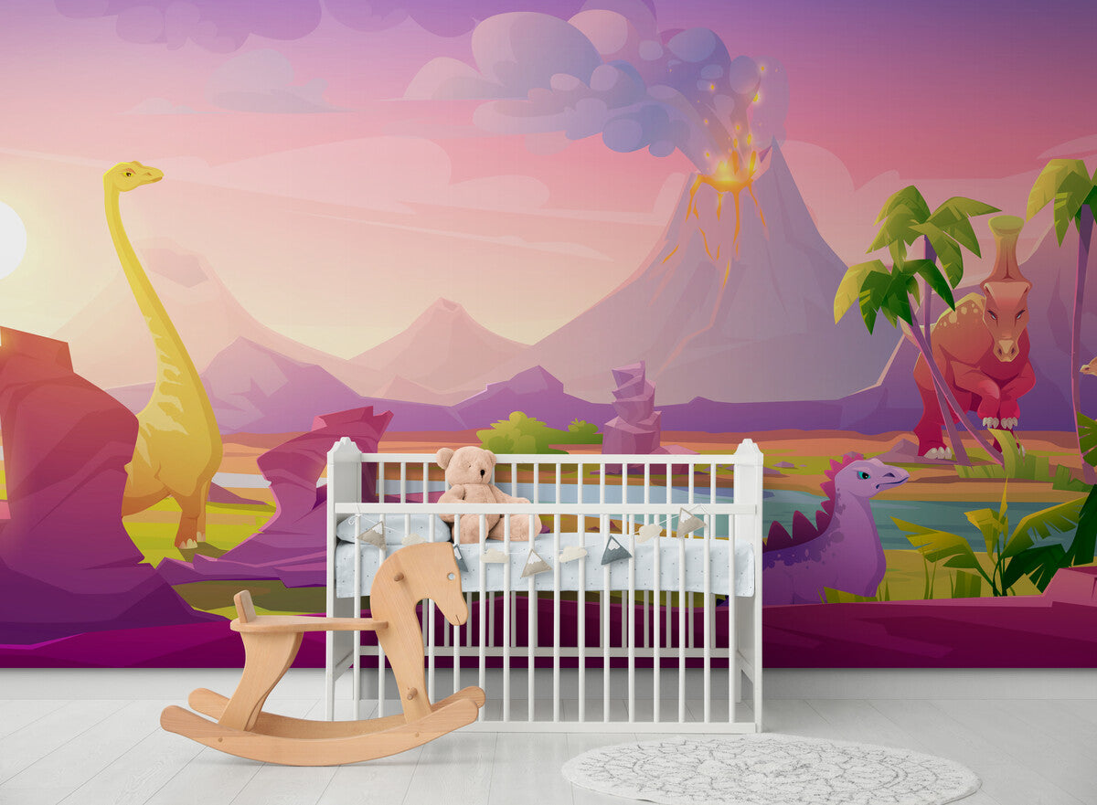 Children's Wallpaper - Age of Dinosaurs