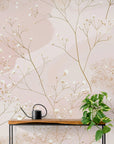 Papier Peint Floral - Petites Fleurs Délicates
