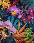 Papier Peint Floral - Plantes Tropicales Fleuries